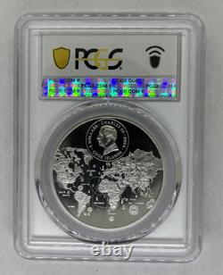 2024 PCGS MS70, 1oz. 999 Fine Silver, Beauty of the World, Wallaman Falls