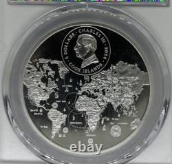 2024 PCGS MS70, 1oz. 999 Fine Silver, Beauty of the World, Wallaman Falls