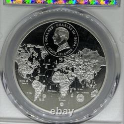 2024 PCGS MS70, 1oz. 999 Fine Silver, Beauty of the World, Walls of Jerusalem