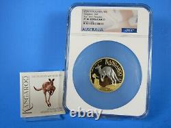2024 P Australia, 2 Oz, Rev. Guilt, Kangaroo NGC Pf 70 Ucam Early Releases