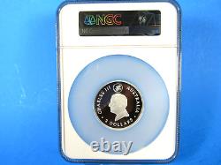 2024 P Australia, 3 Oz, Wedge-Tailed Eagle NGC Pf 70 Ucam Mercanti Sig FDOI