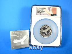 2024 P Australia, 3 Oz, Wedge-Tailed Eagle NGC Pf 70 Ucam Mercanti Sig FDOI