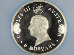 2024 P Australia, 5 Oz, Wedge-Tailed Eagle NGC Pf 70 Ucam Mercanti Sig FDOI