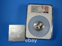 2024 P Australia, 5 Oz, Wedge-Tailed Eagle NGC Pf 70 Ucam Mercanti Sig FDOI