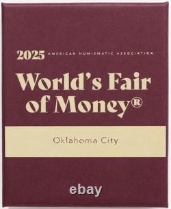 2025 1oz. 999 Fine Silver $5 Ascension Island Worlds Fair of Money NGC PF-70UCAM