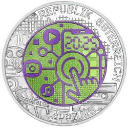 2025 Austria 25 Euro Silver & Niobium BU Coin Digitalization