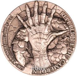 2025 Cameroon SIREN Greek Mythology 2 Oz Silver Coin 2000 Francs Mint Sealed