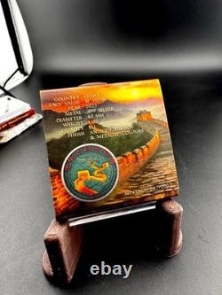 2025 China Dragon BU Metallic Colorized 1oz. 999 Silver Coin 2025 China Dragon BU Metallic Colorized 1oz. 999 Silver Coin