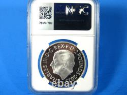 2025 G. Britain, 1 Ounce. 999 Silver Britannia NGC Pf 70 Ucam First Releases