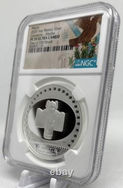 2025 Mexico Silver Proof Medal Camazotz Xibalba? 350 Minted? PF70 UCAM NGC