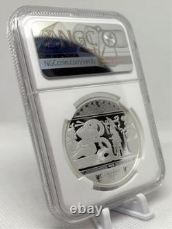 2025 Mexico Silver Proof Medal Camazotz Xibalba? 350 Minted? PF70 UCAM NGC