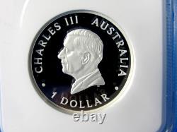 2025 P Australia, UHR, Wedge-Tailed Eagle NGC Enh. RP 70 Mercanti Sig FDOI