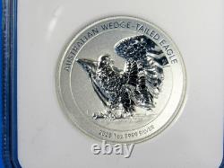 2025 P Australia, UHR, Wedge-Tailed Eagle NGC Enh. RP 70 Mercanti Sig FDOI