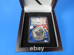 2025 P Australia, Wedge-Tailed Eagle NGC Mint State 70 Mercanti Sig FDOI