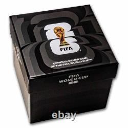 2026 Solomon Isl. Silver Gilded FIFA World CupT Ball Shaped Coin