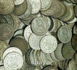 20 Large Silver Mexico Un Peso Coins! Silver From Mexico