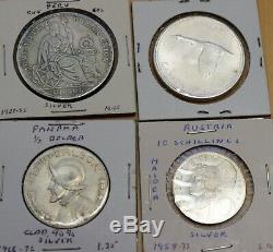 20 Old World Silver Coins Collection