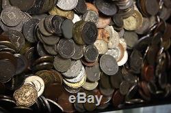 20 Pound Bag Mixed Bulk Lot Foreign World Coins Non US 20 LBS Bag