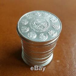 20 x 2013 Mexican Libertad 1 oz silver coins tube FREE Global SHIPPING