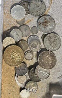 236 Grams Of Mixed Older Foreign Silver Coins From Different Countries Lot#20