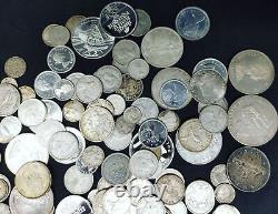 26ozt Assorted World/Foreign Silver Coins 810.4g 28907