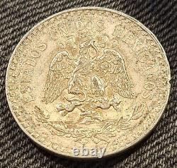 (2)1944 (2)1943 (1)1933 Mexico 1 Peso Silver Coins