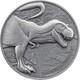 2 Oz Silver Coin 2024 Cameroon Lost World Tyrannosaurus Rex T-rex Antiqued