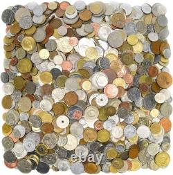 2lb Circulated World Coins Collection Heavy Old & New Coins From Around the W