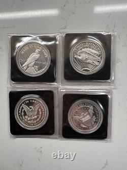 2oz Silver Coins Lot of 4.999 silver