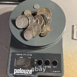 301 Grams Of Foreign Silver Coins Very Collectible Lot# 80