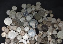 34.9ozt Assorted Foreign/World Silver Coins 28104