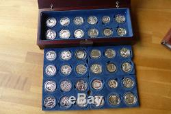 36 World War 2 Themed Silver Coins from the Mid to late 90s