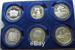 36 World War 2 Themed Silver Coins from the Mid to late 90s
