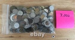 3 lbs Bag Mixed World Coins Vintage Circulation With Silver Observed