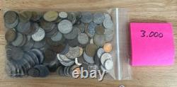 3 lbs Bag Mixed World Coins Vintage Circulation With Silver Observed