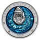 3 Oz 2018 Barbados Underwater World The Great White Shark Silver Coin