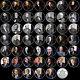 46pcs Us Presidents Silver Plated Metal Commemorative Coin Crafts Souvenirs