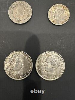 47 Vintage Belgian Coins Some Are Silver See Photos