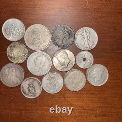 4.03 OZ ASW Under Melt Premium Large World Silver Coins