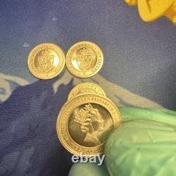 4 Coins 2020 1/10 Oz Silver Guinea Coins