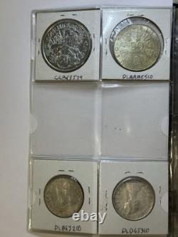 50 World Silver Coins Canada Austria Bahamas Panama Bermuda UK Mixed Lot
