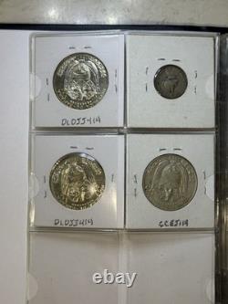 50 World Silver Coins Canada Austria Bahamas Panama Bermuda UK Mixed Lot