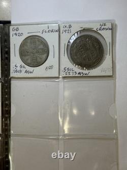 50 World Silver Coins Canada Austria Bahamas Panama Bermuda UK Mixed Lot