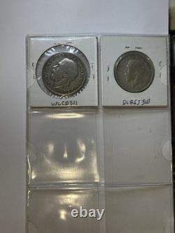 50 World Silver Coins Canada Austria Bahamas Panama Bermuda UK Mixed Lot