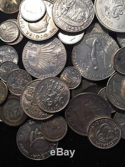 52 ALL SILVER World / Foreign Coins Lot INSTANT COLLECTION! #3