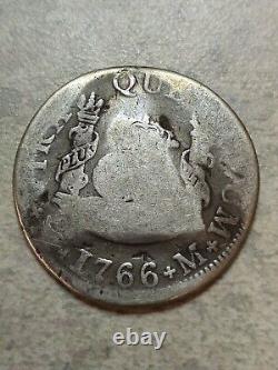 5 Coin Lot of 1 & 2 Reales Assorted Dates, Countries, & Conditions Silver