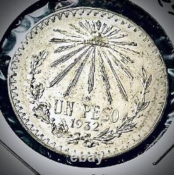 5 Mexico Un Pesos Silver Unc Beauties