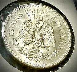 5 Mexico Un Pesos Silver Unc Beauties