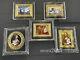 5pcs Set Niue+chad World Famous Painting Jigsaw Series Silver&copper Coin