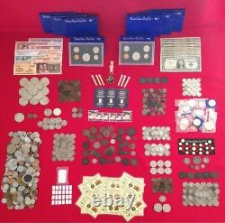 60 Coins From Estate Collection? Roman, World, Old Early US 1800s GOLD SILVER